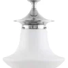 Karlskrona Lampfabrik Badrumslampor - Tak|Badrumslampor - Tak|Badrumslampa - Dahlberg 100 nickel, klottrattskärm