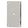 NEXA TECHNOLOGIES Knoppar I Nickel|Krokar|Bottenplatta nickel - För knopp/krok 40 x 70 mm