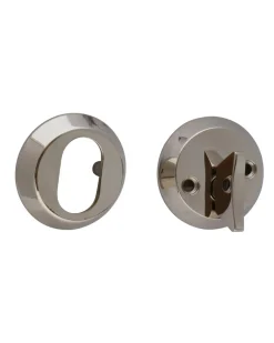 Sibes Metall AB Gammaldags Lås|Nyckelskyltar|Cylindervred & Cylinderring - Nickel 55 mm