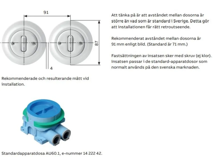 ABB Electrification Sweden AB Strömbrytare Med Dimmer|Strömbrytare I Porslin|Dimmer - Tryckknapp svart porslin - ABB Decento