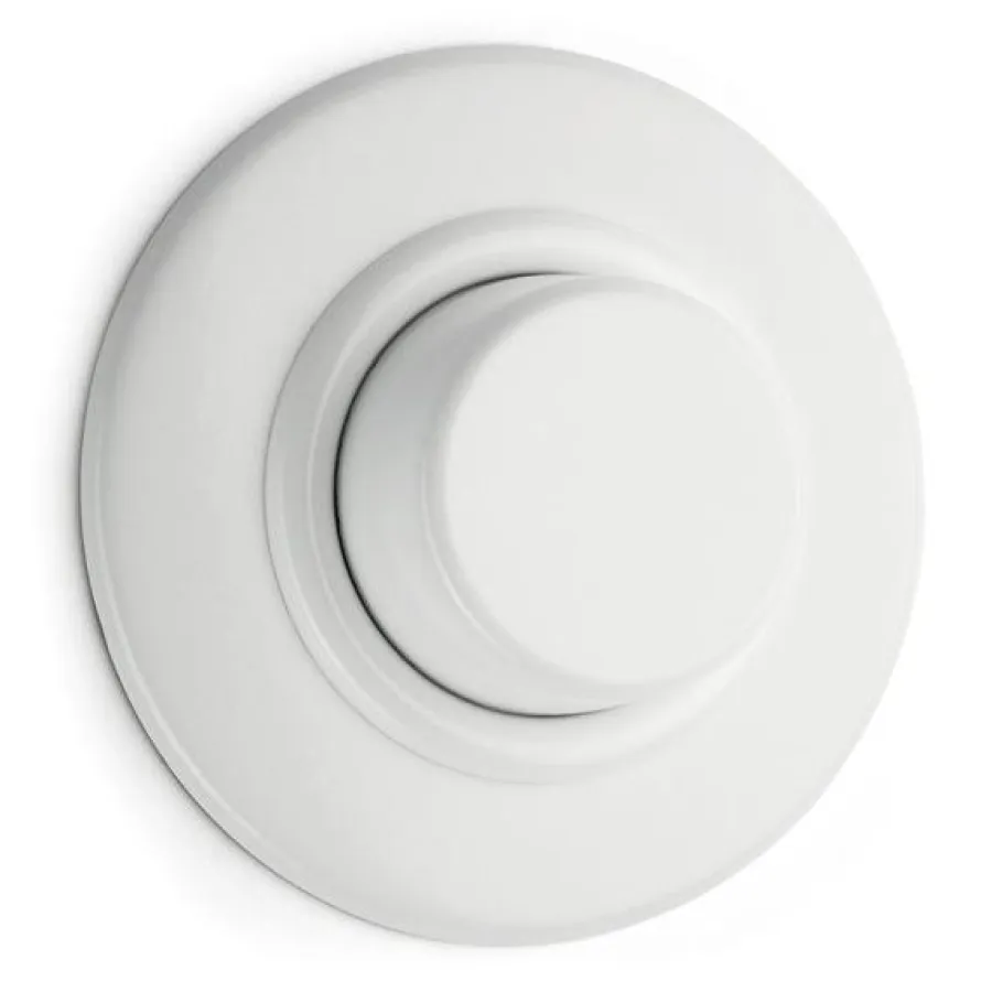 Thomas Hoof Produktgesellschaft Infällda Strömbrytare|Strömbrytare Med Dimmer|Dimmer vit duroplast - THPG infällt