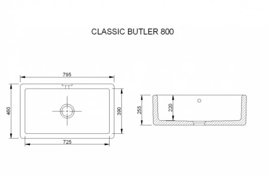 Badex AB Diskhoar I Porslin|Diskho - Shaws Classic Butler 800