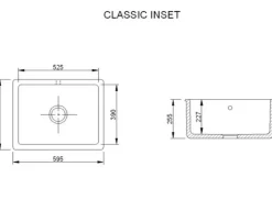 Badex AB Diskhoar I Porslin|Diskho - Shaws Classic Inset 600