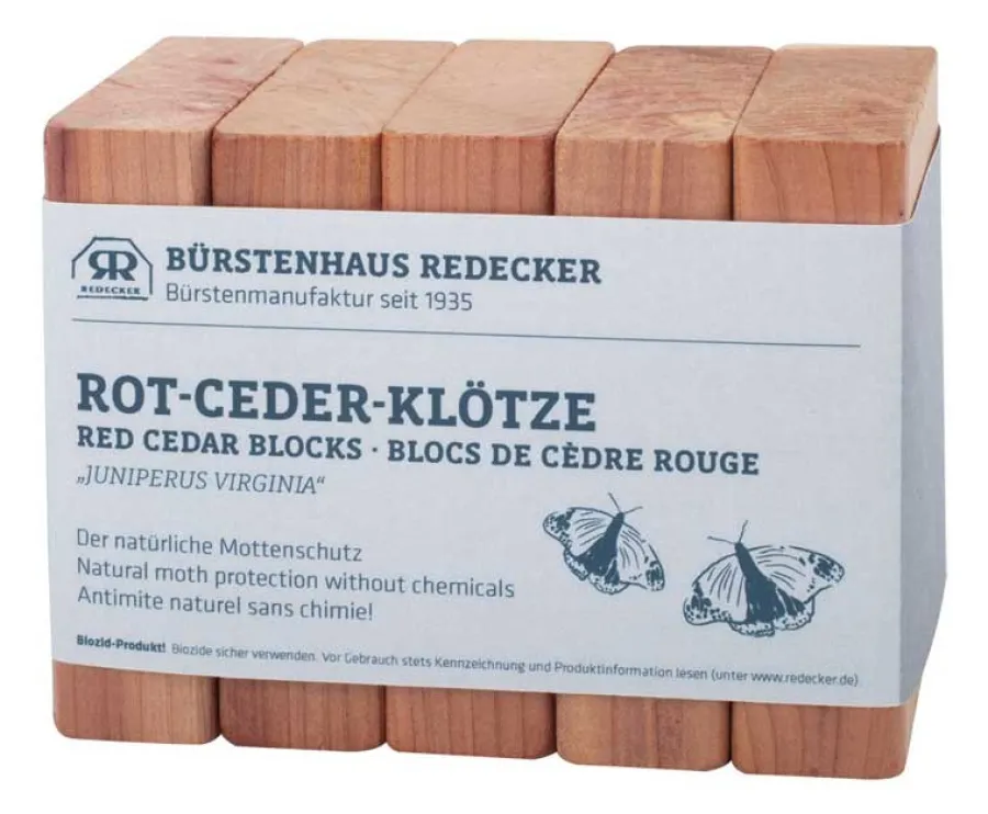 Bürstenhaus Redecker GmbH Städprodukter|Doftblock - Cederträ 5-pack