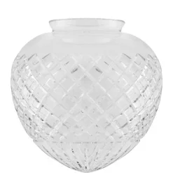 Karlskrona Lampfabrik Lampskärmar I Glas|Droppskärm (f100/Slipat klar)
