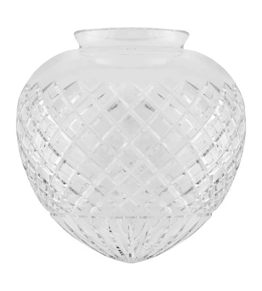 Karlskrona Lampfabrik Lampskärmar I Glas|Droppskärm (f100/Slipat klar)