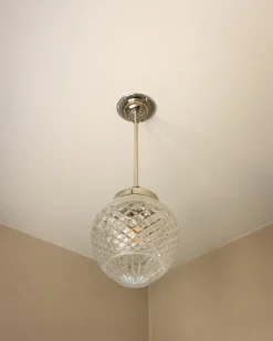 Karlskrona Lampfabrik Lampskärmar I Glas|Droppskärm (f100/Slipat klar)