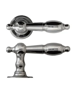 NEXA TECHNOLOGIES / NANDAN INTERNATIONAL Dörrhandtag Med Rosett|Dörrhandtag - Låsbolaget 145 nickel