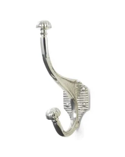 The deko style Klädkrokar & Dubbelkrokar|Krokar|Dubbelkrok - Riddargatan nickel
