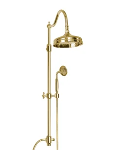 Gaboli Fratelli Rubinetteria Duschar|Duschset - Canterbury II utan blandare guld