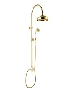 Gaboli Fratelli Rubinetteria Duschar|Duschset - Canterbury utan blandare guld