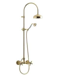 Gaboli Fratelli Rubinetteria Duschar|Duschset|Duschset - Kensington retro gammaldags blandare, mässing