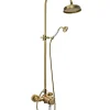 Gaboli Fratelli Rubinetteria Duschar|Duschset|Duschset - Kensington retro med termostatblandare, brons