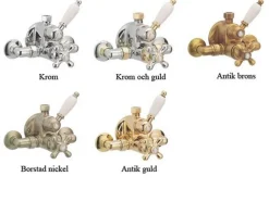 Badex AB Duschar|Duschset|Duschset - Victorian, karpip, taksil & termostat