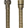 Gaboli Fratelli Rubinetteria Duschmunstycken|Duschar|Duschslang brons 150 cm - Dubbellindad metall
