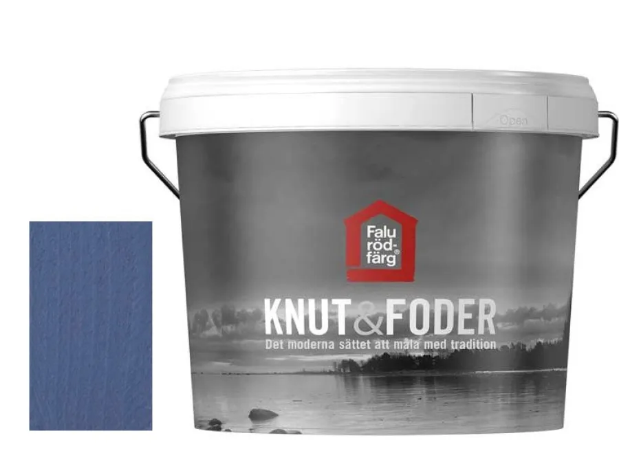 Stora Kopparbergs Bergslags AB Falu Rödfärg - Knut & Foder|Falu Rödfärg - Knut & Foder Blå 3 L