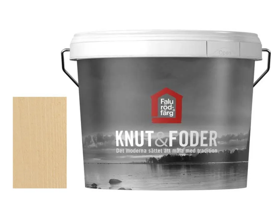 Stora Kopparbergs Bergslags AB Falu Rödfärg - Knut & Foder|Falu Rödfärg - Knut & Foder Gul 3 L