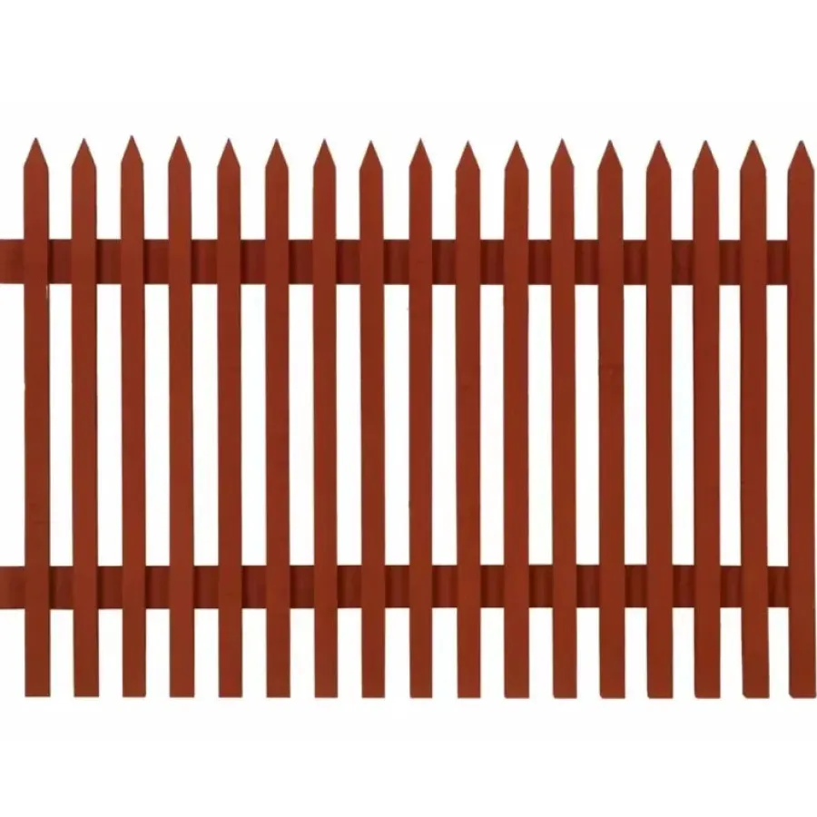 Stora Kopparbergs Bergslags AB Trästaket - Staketprofiler|Trästaket - Staketprofiler|Falu Rödfärg Staket Tradition - Färdigmålad sektion gran 1750 x 1180 mm