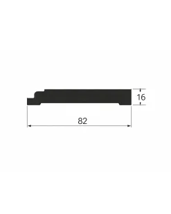 Valbo Trä AB Golvsocklar|Foder/Golvsockel - Bromma 82 mm