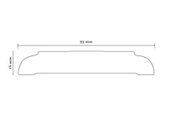 Valbo Trä AB Dörr- & Fönsterfoder|Foder - Liksidigt 16 x 95 mm