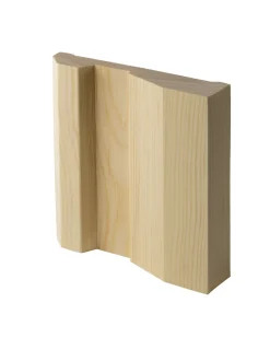 Valbo Trä AB Skurklossar/Fodersocklar|Fodersockel - Sekelskifte 125 mm