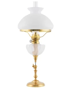 Karlskrona Lampfabrik Fotogenlampor - Bord|Juldekoration|Fotogenlampa - Ekholmen mässing