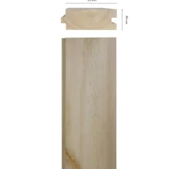 Valbo Trä AB Furugolv|Trägolv Hall|Furugolv Södermalm - 45x110 mm - Massivt trägolv
