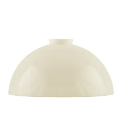Karlskrona Lampfabrik Lampskärmar I Glas|Halvsfär d235 (f60/Benvit)