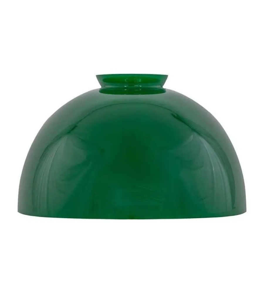 Karlskrona Lampfabrik Lampskärmar I Glas|Halvsfär d170 (f60/Grön)