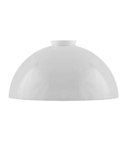 Karlskrona Lampfabrik Lampskärmar I Glas|Halvsfär d235 (f60/Vit)