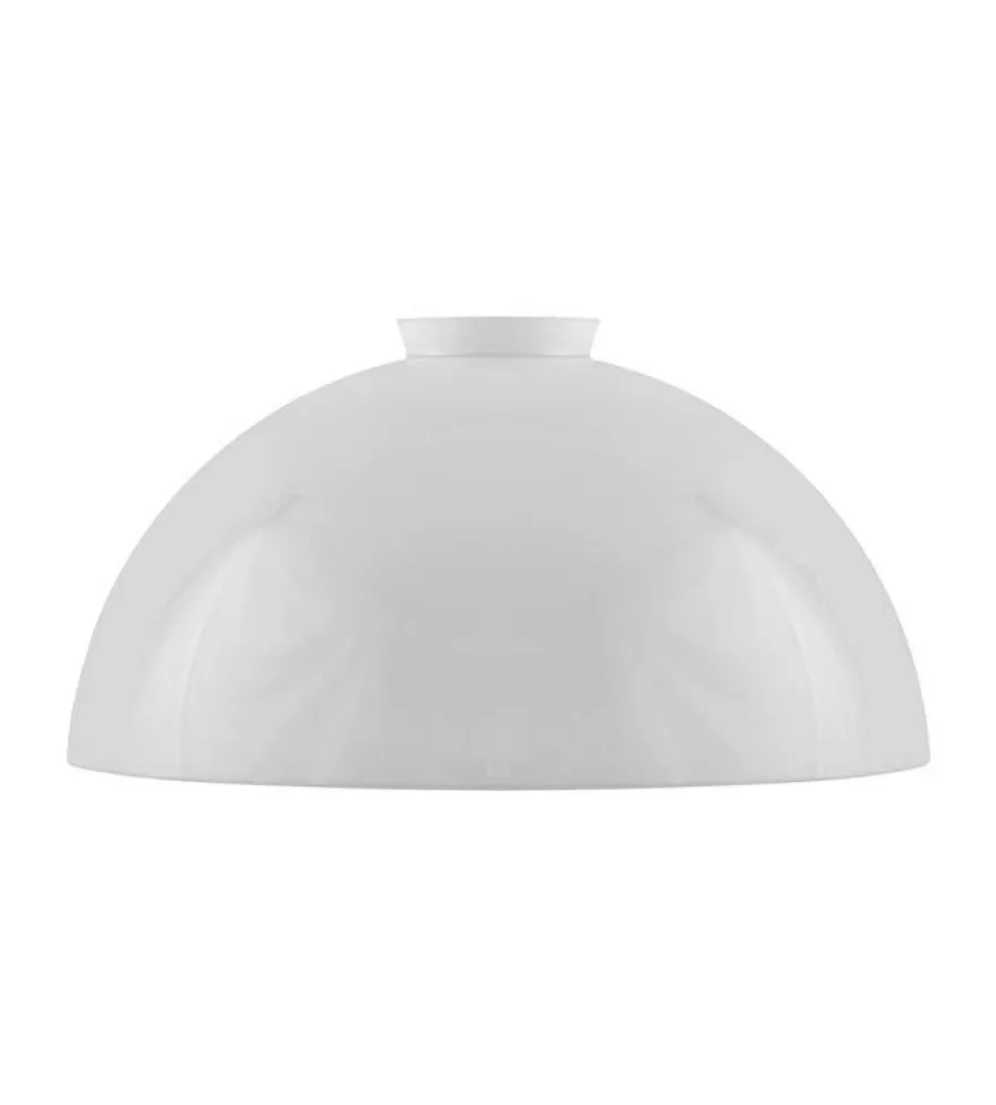 Karlskrona Lampfabrik Lampskärmar I Glas|Halvsfär d235 (f60/Vit)