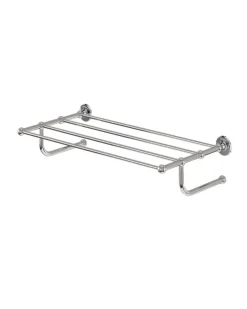 Badex AB Tillbehör Krom - Badrum|Handdukshyllor|Handdukshylla - Burlington 66 cm