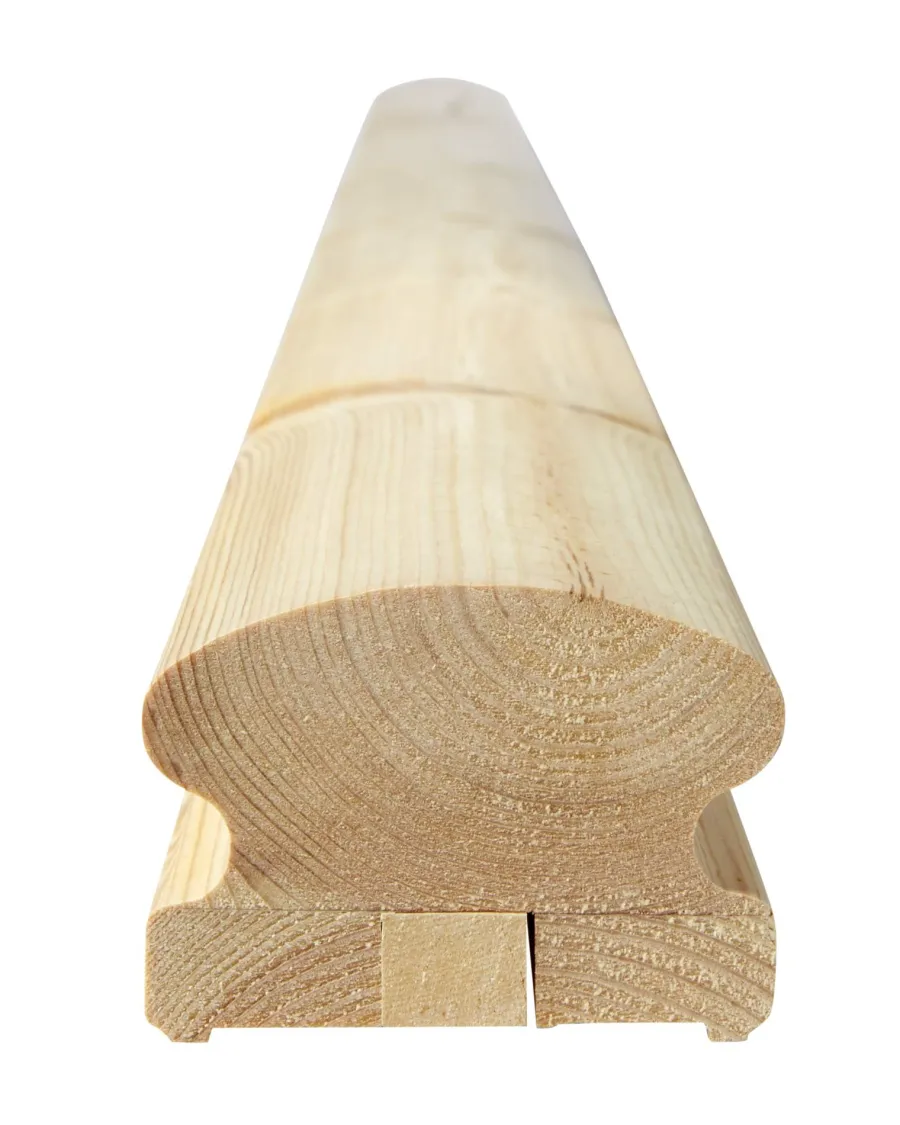 Nordingrå Trä AB Handledare|Handledare|Handledare välvd till räcke - 60 x 85 x 2350 mm