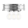 Karlskrona Lampfabrik Stora Taklampor|HeidenstamPlafond 200 (Nickel)