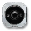 Fontini S.A. Insatser|Insats dimmer universal LED 4-100W svart porslin - Fontini infällt