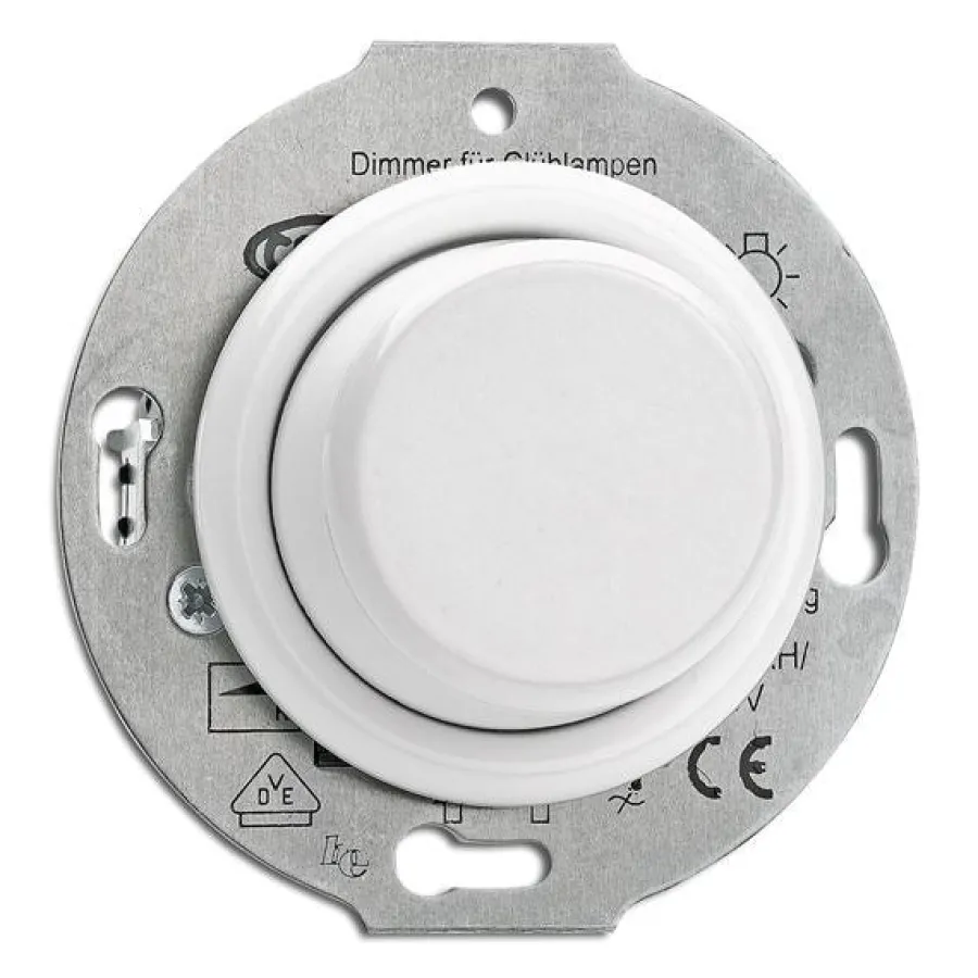 Thomas Hoof Produktgesellschaft Insatser|Vit Duroplast Infällt Thpg|Insats LED-dimmer duroplast - THPG infällt