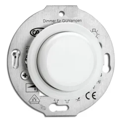 Thomas Hoof Produktgesellschaft Vit Porslin Infällt Thpg|Insatser|Insats universaldimmer PRO LED vitt porslin - THPG infällt