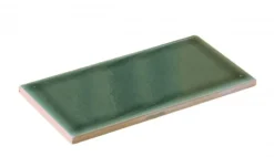 ADEX Grönt Kakel|Krackelerat Kakel|Kakel Bristol - 7,5 x 15 cm akvagrön, krackelerat
