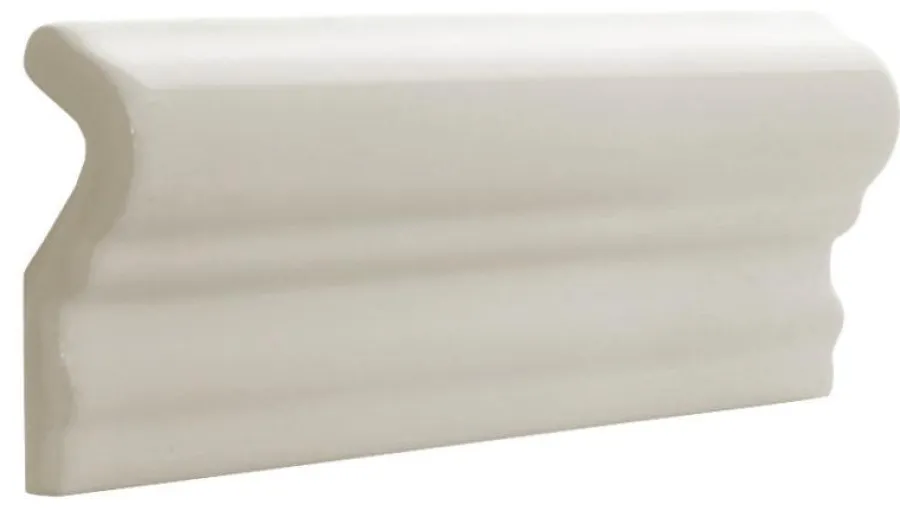 ADEX Bröstlister|Cremevitt Kakel|Kakel Victoria - Bröstlist 5 x 15 cm elfenbensvit, blank