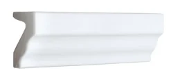 ADEX Bröstlister|Vitt Kakel|Kakel Victoria - Bröstlist 3,5 x 15 cm vit