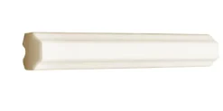 ADEX Dekorlister|Cremevitt Kakel|Kakel Victoria - Dekorlist symmetrisk 1,7 x 15 cm elfenbensvit