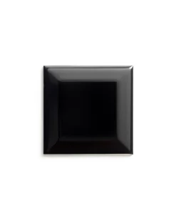 ADEX Svart Kakel|Kakel Victoria - Fasad kant 7,5 x 7,5 cm svart, blank