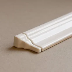 ADEX Hörnlister|Vitt Kakel|Kakel Victoria - Hörnbit till bröstlist 5 x 20 cm klassisk - vit, blank