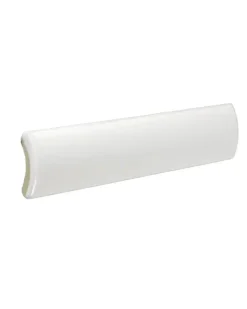 ADEX Kantlister|Vitt Kakel|Kakel Victoria - Kantlist 2,5 x 15 cm vit, blank