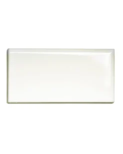 ADEX Hörnlister|Cremevitt Kakel|Kakel Victoria - 7,5 x 15 cm elfenbensvit bullnose höger hörn