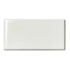 ADEX Vitt Kakel|Cremevitt Kakel|Kakel Victoria - 7,5 x 15 cm elfenbensvit bullnose kortsida