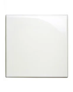 ADEX Vitt Kakel|Cremevitt Kakel|Kakel Victoria - 15 x 15 cm elfenbensvit bullnose långsida/kortsida