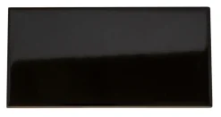 ADEX Svart Kakel|Rektangulärt Kakel|Kakel Victoria - 7,5 x 15 cm svart, blank