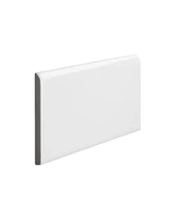 ADEX Vitt Kakel|Kakel Victoria - 7,5 x 15 cm vit bullnose långsida
