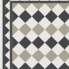 Winckelmans Klinker Hall|Klinker - Birmingham 15 x 15 cm vit/svart/ljusgrå